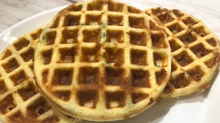 KETO CHAFFLE RECIPE  BEST SAVORY KETO CHAFFLE [upl. by Gombosi151]