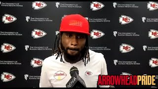 Chiefs Bashaud Breeland speaks for the first time since fourgame suspension [upl. by Eenyaj135]