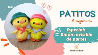 ¡Mini granjeros Crea tus patitos amigurumi listos para jugar Patrón gratis y fácil [upl. by Kamerman]