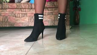 Rating my moms shoes boots part 2  Shoes haul  Danaylia [upl. by Eahsal]