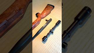 Artisan makes miniature in Amboyna Burl with ebony and gold craftsmanship boltactionrifle [upl. by Elson]