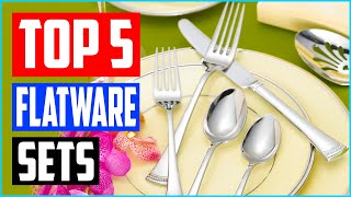 Top 5 Best Flatware Sets in 2023 Reviews [upl. by Socram]