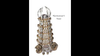 Necromancers Tower for Dungeons and Dragons BECMI Pathfinder EZD6 and Warhammer [upl. by Leind]