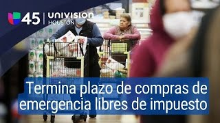 Este fin de semana podrás comprar productos de emergencia libres de impuestos en Texas [upl. by Bazluke]