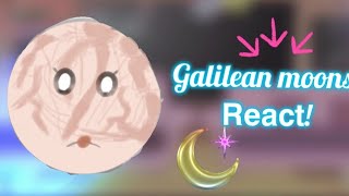 Galilean moons react🌙GCShort [upl. by Jaylene]