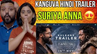 Kanguva Hindi Release Trailer Reaction  Suriya  Bobby Deol  Siva  Devi Sri Prasad [upl. by Dias659]