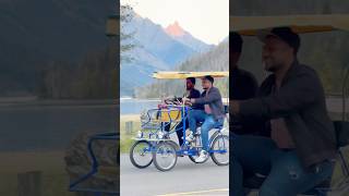 Cycling at waterton Waterton Canada Calgary Friendship [upl. by Ros]