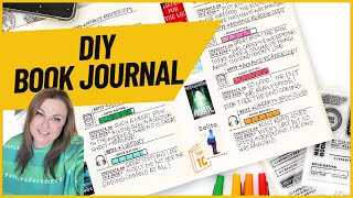 Book Journal Simple  Minimalist  Top Ten Books  Reading Review  How To DIY [upl. by Ajam]