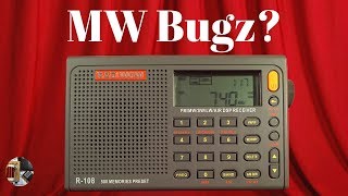 RADIWOW R108 Radio  MW Reception FIX  WORKAROUND [upl. by Armmat]