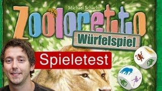 Zooloretto Würfelspiel  Anleitung amp Rezension  SpieLama [upl. by Dutch667]