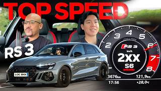 ซิ่ง Audi RS3 ถนนย่น 5 สูบ 400 ม้า บนถนนหลวง   Top Speed Ep3 [upl. by Sakul]