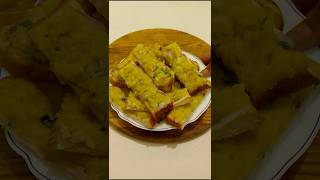 Bread potato fingers  cooking recipe shorts [upl. by Thaddus981]