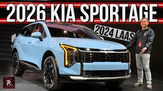 2026 Kia Sportage XLine Hybrid – Redline First Look – 2024 LA Auto Show [upl. by Adnuhsar84]