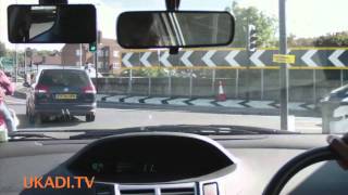 UK Driving Test How to safely turn right at Multilane roundabout [upl. by Crysta]