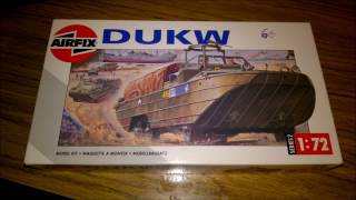 Airfix Unboxing et tutoriel DUKW 172 ème [upl. by Mera615]