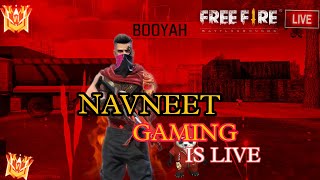 Navneet Gaming ff is liveFREE FIRE CS RANK PUSH TO GRANDMASTER 😱freefieviralliveffthank [upl. by Becket]