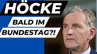 Höcke vor Bundestagseinzug Thüringer AfDChef bald in Berlin [upl. by Nerine]