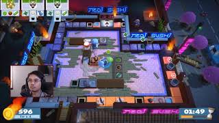 Overcooked 2  Game Stage 16 4star Solo [upl. by Eoin]