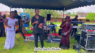 Jotta Sarfo performing live with gospel band [upl. by Elfrieda]