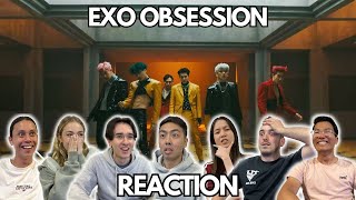 WE DID NOT EXPECT THIS  EXO 엑소 Obsession MV REACTION [upl. by Airdnas]