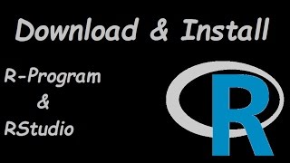 Install R and RStudio On Windows [upl. by Atelokin]