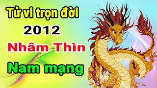 Tử vi trọn đời tuổi Nhâm Thìn 2012 Nam mạng Xem gia đạo tuổi thọ vận hạn cả đời [upl. by Twitt643]