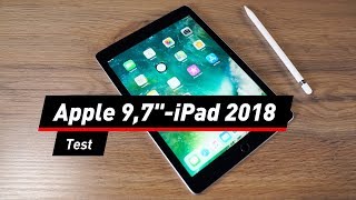 Das neue iPad 2018 im Test Mit Stift und niedrigem Preis [upl. by Leahcimed]