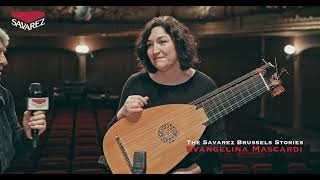 Lute player Evangelina Mascardi  episode 5  The Savarez Brussels Stories [upl. by Loferski]