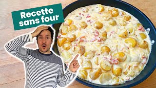 Tartiflette maison à la poêle sans four  Une recette facile [upl. by Sikras954]