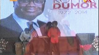 Kojo Antwi Sings at Multimedia Remembers Komla Dumor [upl. by Scharaga]