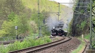 Urgent Special Movie Parallel journey steam train [upl. by Ylicic]