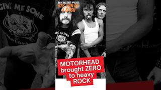 How Motörhead Changed Heavy Rock Forever shorts motorhead [upl. by Ecirehc]