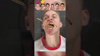 Griezmann VS Yildiz VS Firmino VS Lehmann VS Messi VS Ronaldo Funny Food Moments [upl. by Diraf302]