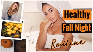 My Healthy Fall Night Routine 2017 [upl. by Auhs812]