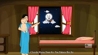 Chanda Mama Door Ke  Orange Rhymes  Baby Song  चंदामामा दूर के orangerhymes [upl. by Yentirb]