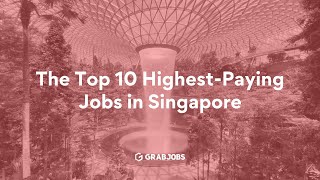 Top 10 Highest Paying Jobs in Singapore With Salaries [upl. by Edivad]