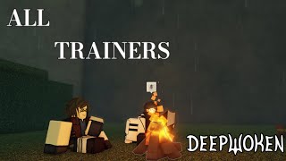 ALL ATTUNEMENT TRAINER LOCATIONS  Deepwoken Tutorial [upl. by Domineca]