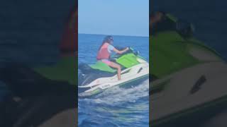 JETSKI DOLPHIN SAFARI  WATERSPORTS IN MALDIVES [upl. by Bencion]