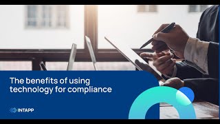 The benefits of using technology for compliance [upl. by Odrautse]