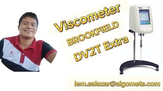 Brookfield DV2T Extra  Viscometer  Calibration  Verification  Tagalog Tutorial [upl. by Jen]