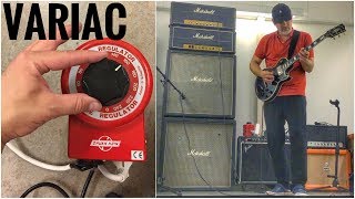 The 50 Bucks device Van Halen used to get the Brown Sound  VARIAC [upl. by Simsar]