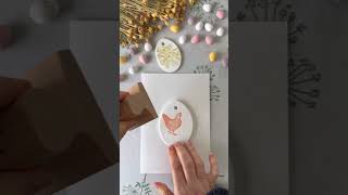 DIY Easter Decorations Air Dry Clay Craft Tutorial by The English Stamp Company 🐣 [upl. by Glen864]