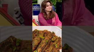 😮Sadia Imam ne banai husband k liye krely keema Ki recipehow to make ghosht shorts youtubeshorts [upl. by Anelram]