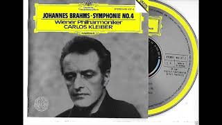 Carlos Kleiber Brahms Symphony No 4 1st Movement CD from the 80s [upl. by Leann374]