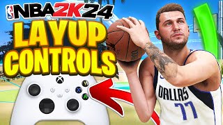 NBA 2K24 How to Finish at the Rim Best Layup Tutorial on 2K24 [upl. by Acinot]