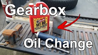 How to Change Manual GearboxTransmission Oil  How to Check the Oil Level  Tech Tip 14 [upl. by Tildie]