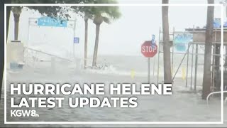 Latest on Hurricane Helene after making landfall in Florida [upl. by Kistner11]