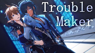 【MMD Genshin Impact】 Trouble Maker 【Childe and Kaeya】 [upl. by Introk]