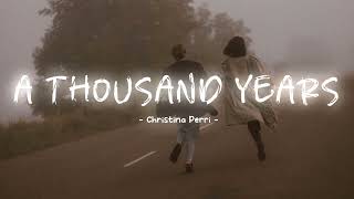 A Thousand Years  Christina Perri  Lyrics  Vietsub [upl. by Riocard]