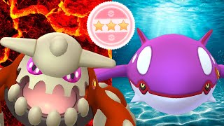 SHUNDO MAGMA STORM HEATRAN amp KYOGRE TEAM UP IN THE OPEN MASTER LEAGUE  Pokémon GO [upl. by Irim790]